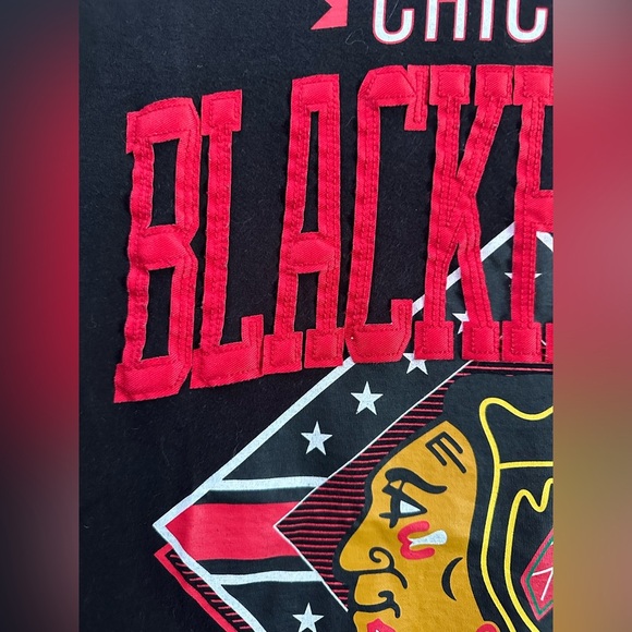 Chicago Blackhawks NHL Graphic T-Shirt Medium G-III Carl Banks - Picture 3 of 5